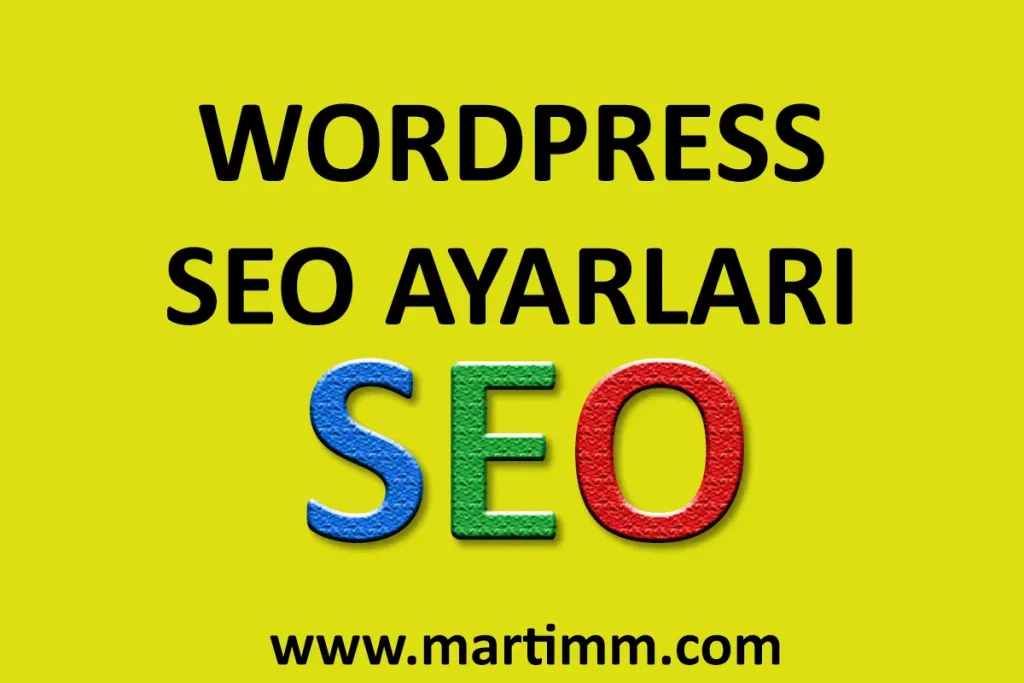 Wordpress Seo Ayarları